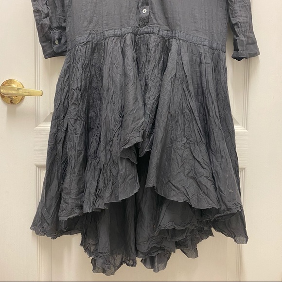 Free People High Low Baby Doll Fall Dress Small - Picture 2 of 7